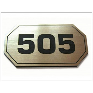 Т-3094 - Квартирная номерная табличка