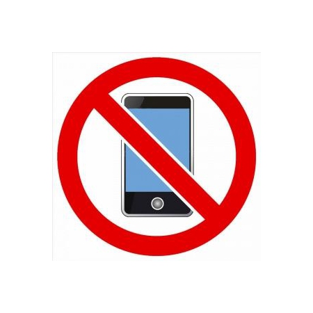 Использование мобильных телефонов запрещено