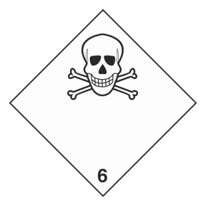 Знак безопасности 6.1 «Токсичные вещества»